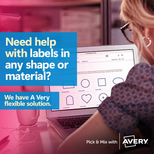 Need help with labels in any shape or material? We have A Very flexible solution.